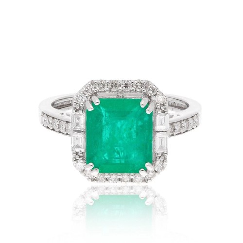 Zambian emerald and - 3.50,