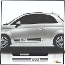 For Fiat 500 Side Racing