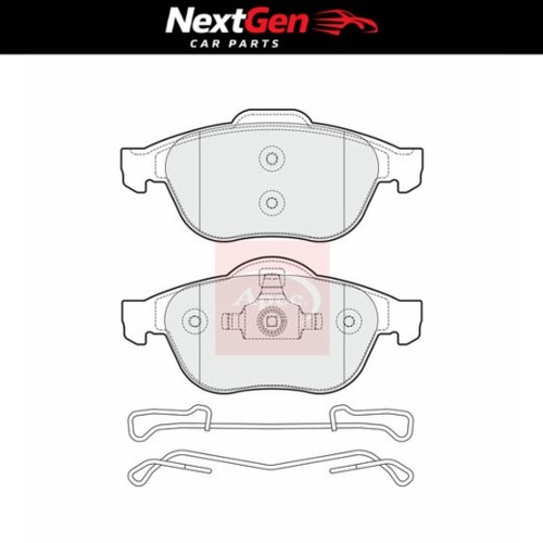 Front brake pads apec for - front,