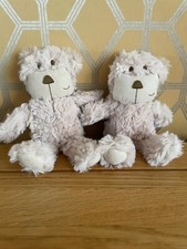 2 Mamas & Papas Once Upon A Time Small Crumble Bear Soft Toy Plush 7” Long