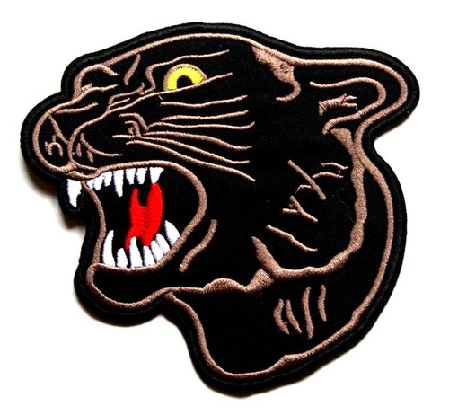 Black panther patch - black,