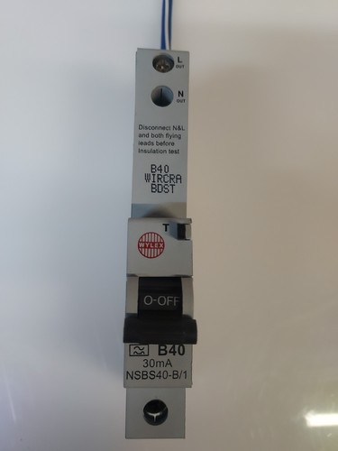 Wylex b40 amp curve 6ka - 40,