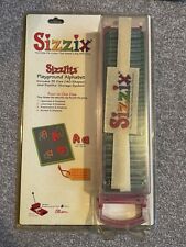 Sizzix Sizzlits Playground Alphabet Dies 35 Cutting Dies And Storage Case New