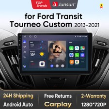 Android 13 DAB+ Car Stereo Radio GPS SatNav Carplay WIFI For Ford Transit Custom
