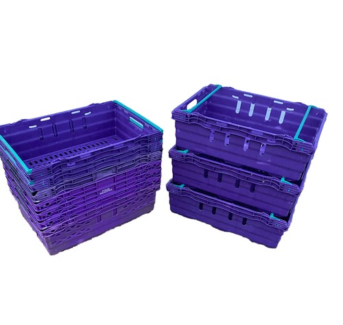 Purple bail arm crates - x,