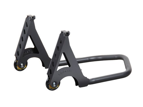 Iron rear stand with wheels - iron,