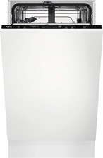 AEG FSE62407P 6000 Fully Built-In Slimline Dishwasher 7 Programmes 46 dB White