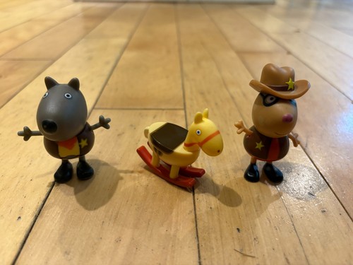 Peppa pig friend cowboy - peppa,