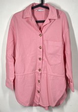 Zara Pink Womens Ladies Denim