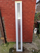 UPVC Double Glazed Door and SidePanel White Please Read Description for delivery