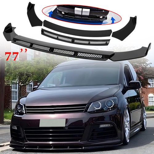 Gloss front bumper - front, lip