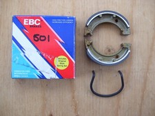 EBC Brake Shoes With Spring Y501 Yamaha CG50/CA50/PW50/QT50 New Old Stock