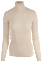 M MISSONI CREAM KNIT SWEATER XSMALL
