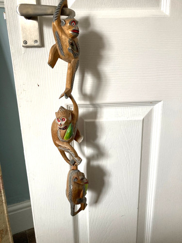 Wooden cheeky hanging - 3,