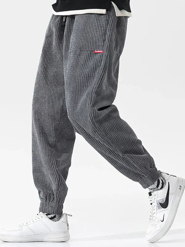 Men corduroy jogger - men, pants