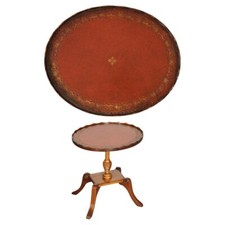 VINTAGE YEW WOOD BURGUNDY