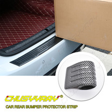 For BMW F30 F31 3-Series Car Rear Bumper Protector Scratch Guard Sill Cover