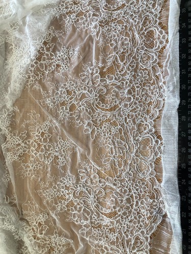Corded embroidery lace - &,