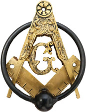 Antiqued Faux Gold Freemasons