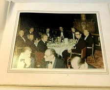 Institute Of Marine engineers Dinner 1976 Grosvenor House Hotel all named 8x6