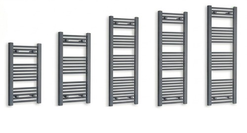Anthracite electric towel rail - electric,