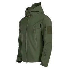 Tactical Soft Shell Jacket Mens Army Military Jacket Waterproof Coat Windbreaker