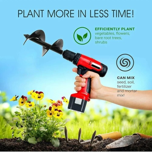 Carbon steel garden - garden, auger