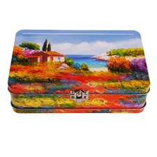 Metal Storage Box with Hinge