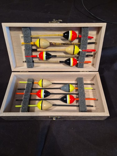Boxed perch bobbers cane - perch,