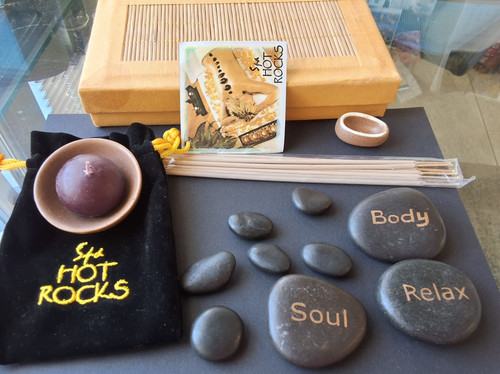 Hot rocks gift - rocks, stone