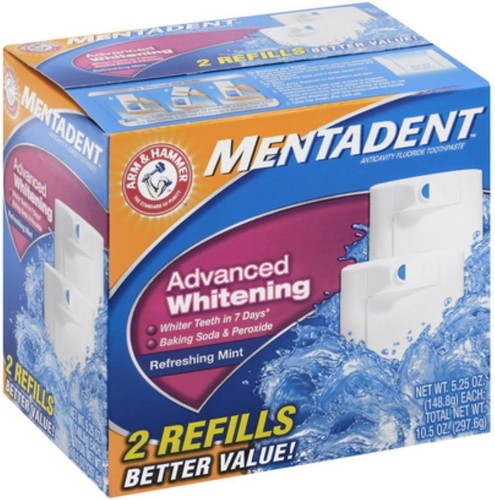 Mentadent advanced whitening - mentadent,