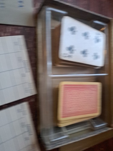 Vintage 1950 canasta card - 1950,