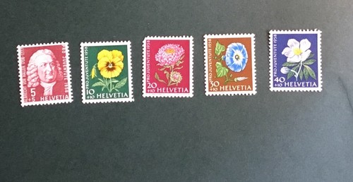 Swiss stamps - swiss,