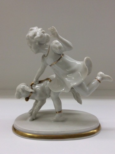 Porcelain figurine metzler - porcelain, &