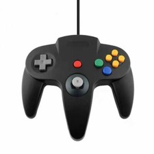 Black Nintendo 64 Controller