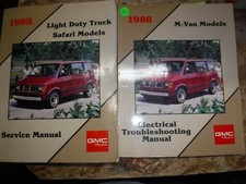 1988 GMC SAFARI VAN ORIGINAL