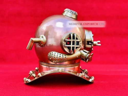 Diving helmet navy - diving, us
