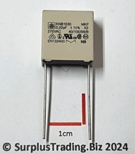 ISKRA KNB1530 0.22uF 275Vac Class X2 RFI Suppression MKP Capacitor