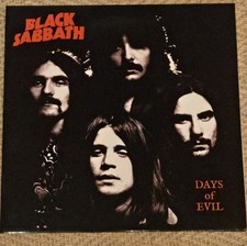 Black Sabbath Lp Days Of Evil