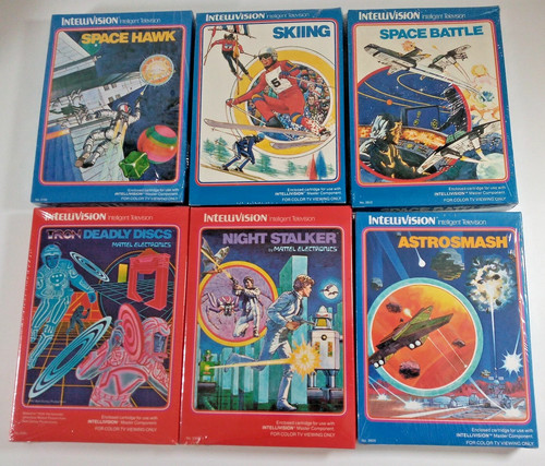 Intellivision games bundle - intellivision,