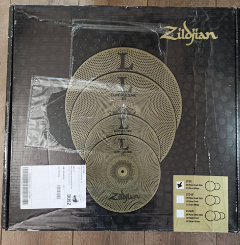 New zildjian lv38 cymbals - zildjian,