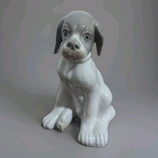 Vintage Porcelain Boxer Puppy