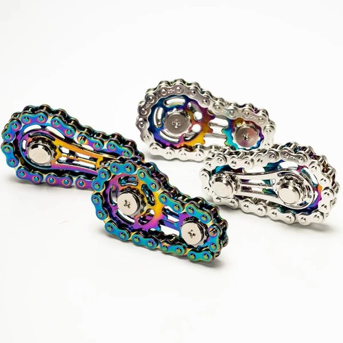 Bike chain fidget spinner cnc - fidget,