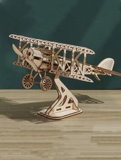 Wooden Biplane Self Assembly