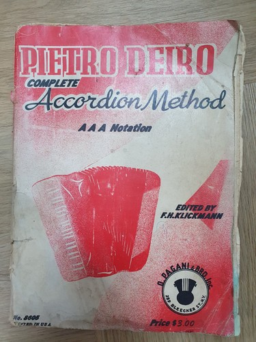 Vintage pietro deiro - deiro, coplete