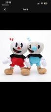 2pcs Cuphead & Mugman Plush