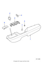 Jaguar Genuine Armrest Cover