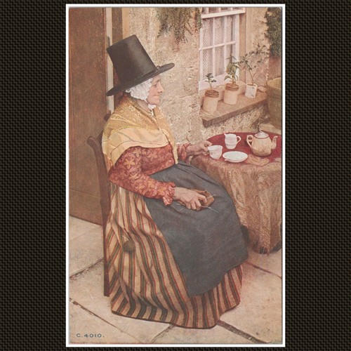 Welsh woman traditional - welsh,