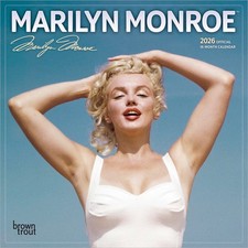 Marilyn Monroe Calendar 2026 | Mini 18cm x 18cm | 100% Plastic Free