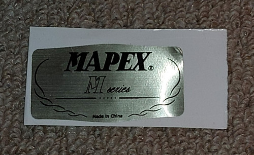 Mapex series drum sticker - m,